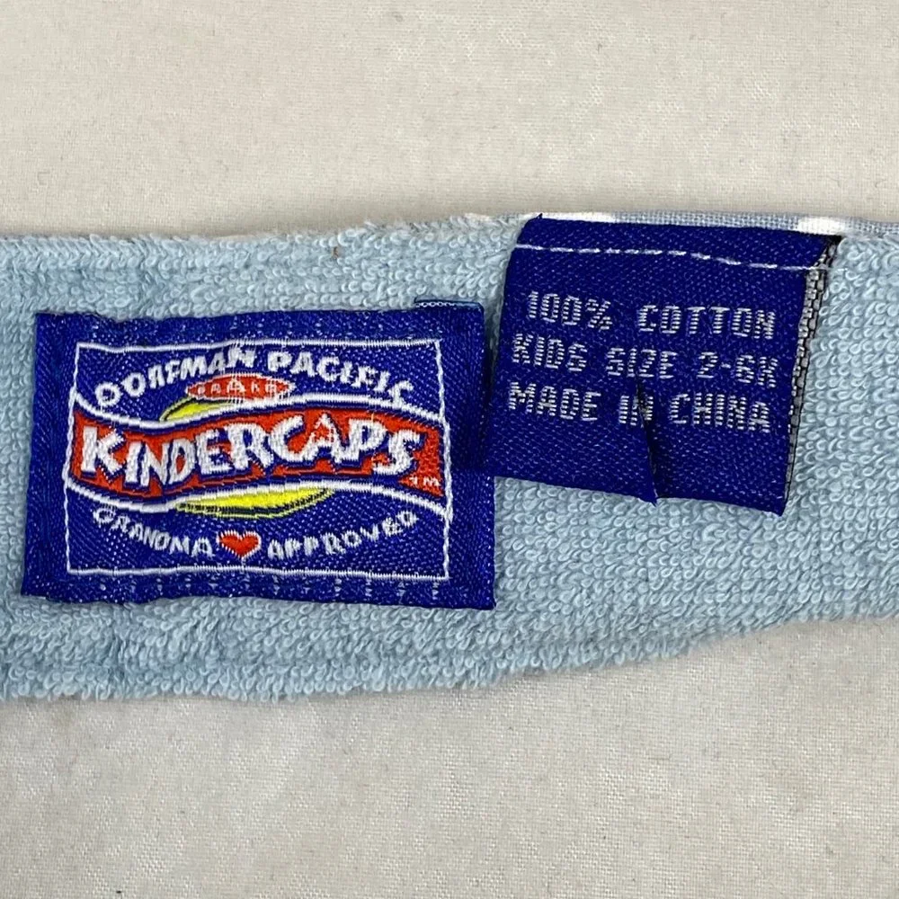 KINDERCAPS Floral VISOR Blue